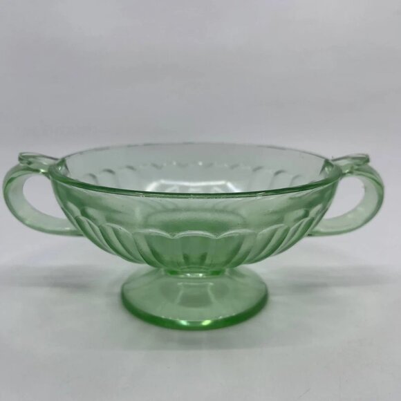 AUNT POLLY US GLASS Co. URANIUM DISH RARE - Picture 3 of 5